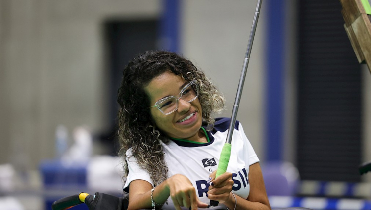Evelyn é esperança de medalha para o Brasil na bocha paralímpica