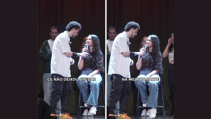 A autenticidade de um jovem cantor emociona o público e a Non Stop.