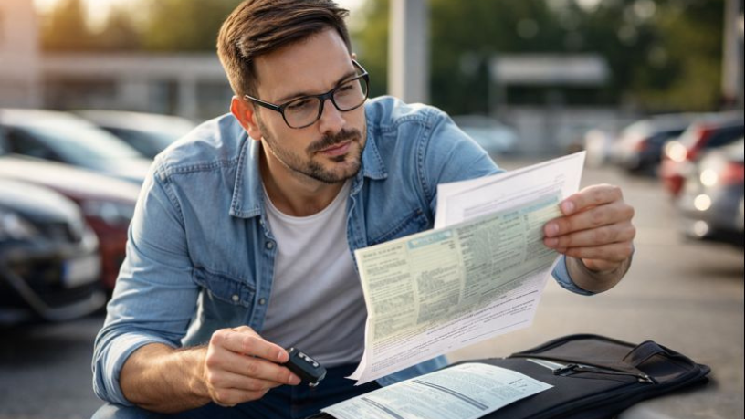 David do Prado destaca a documentação essencial na venda de veículos.